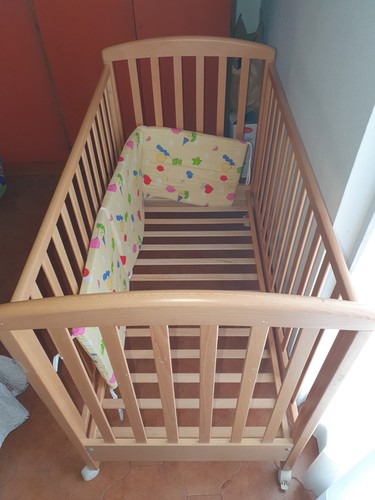 Culla prenatal beige usata - culla,