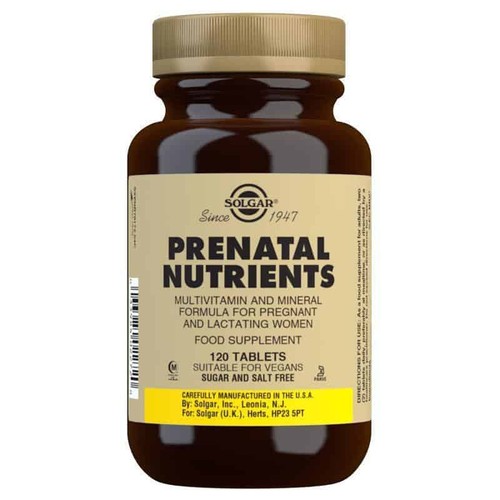 Solgar prenatal nutrients - prenatal,