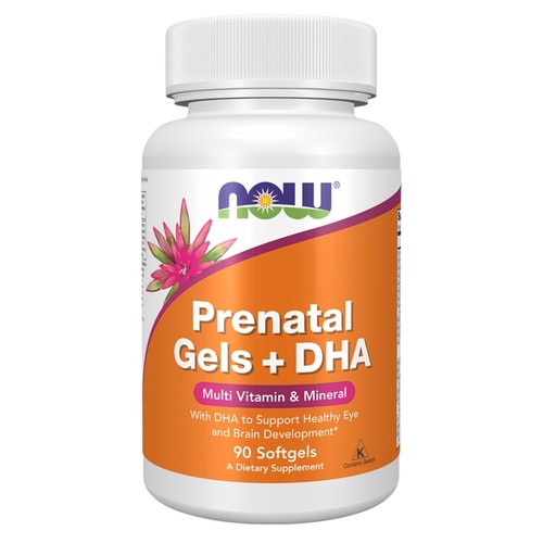 Now foods prenatal gels dha - now,